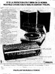 Philips 22 RH 720 et 22 GA 212 • Publicité - Le Nouvel Observateur 1972