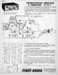 Cibot Radio PC 65 T • Fiche technique