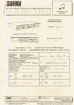 Brandt  A 5286  et Continental-Edison PA 9505 Manuel de service