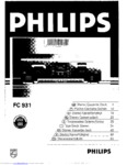 PHILIPS FC931 notice d'utilisation