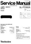 SL-PG360A • Manuel de service