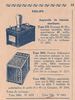 Phillips 372, 3002, 3003 Extrait de catalogue - octobre 1928