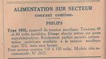 Philips  3005 Extrait de catalogue