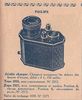 Philips 1016 et 1017 • Extrait de catalogue 1928