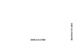 Manuel de service - Service manual