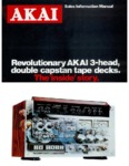 Akai Catalogue lecteurs cassettes 1977