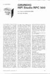 Manuel de service - Service manual