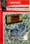 Grundig Technische informationen 1959 - 2