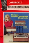 Grundig Technische informationen 1965 - 12