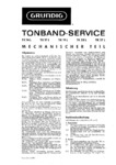Grundig TK14 L, TK 17 L, TK 19 L, TK 23 L, TK 27 L, Manuel de service
