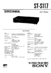Manuel de service