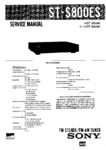 Manuel de service