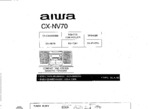 Aiwa CX-NV70 Schéma