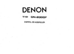 Manuel de service - Service manual