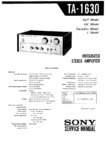 Manuel de service - Service manual