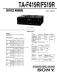 Manuel de service