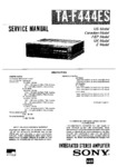 Manuel de service