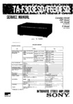 Manuel de service