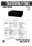 Manuel de service
