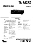 Manuel de service