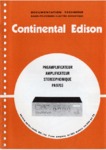 Continental-Edison PA 9703 - Pathé-Marconi PA1201  - Thomson PA 1201 T