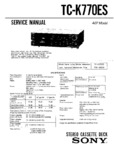 Manuel de service