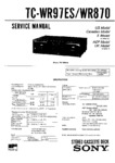 Manuel de service