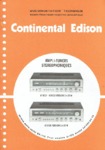 Continental Edison AT 9723, AT 9723, AT 9728 Manuel de service
