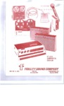 Catalogue Fidelity Sound Company 1973