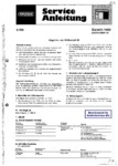 Grundig Satellit 1400 Professional • Manuel de service (21 pages)